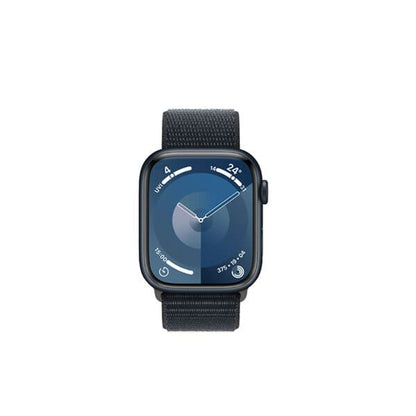 Apple Watch Series 9 45mm Midnight Aluminium Case with Midnight Sport Loop GPS
