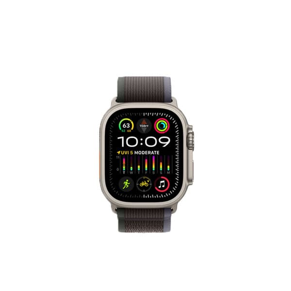 Apple Watch Ultra 2 49mm Titanium Blue Black TL M L Band product photo