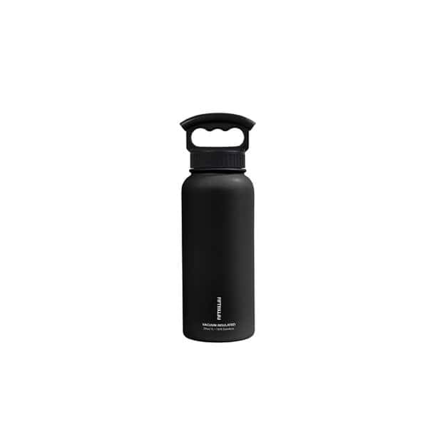 FiftyFifty 34oz Bottle 3 Finger Grip Cap Matte Black product photo