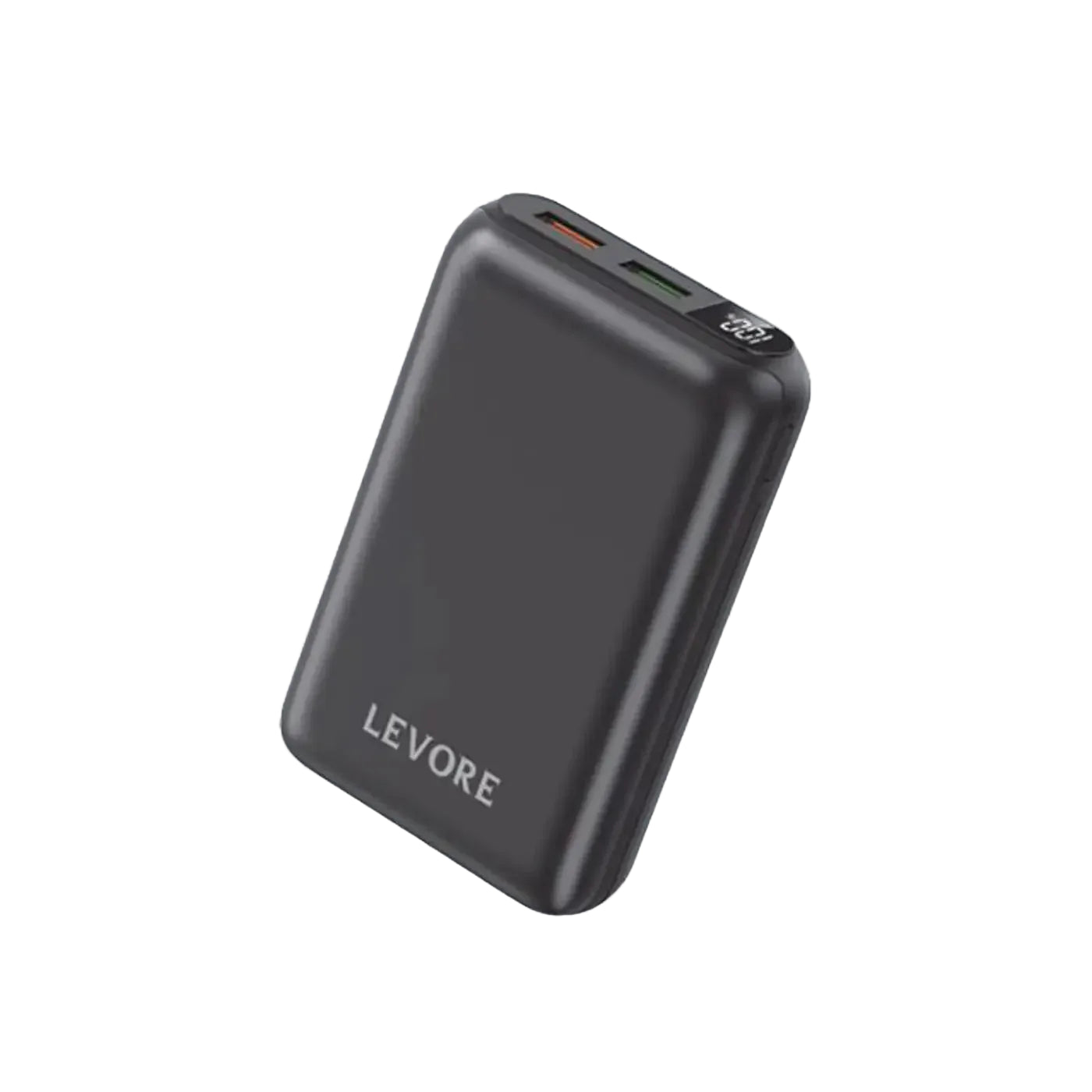 Levore PowerBank 20000mAh Fast Charging with 2 USB Ports - Black