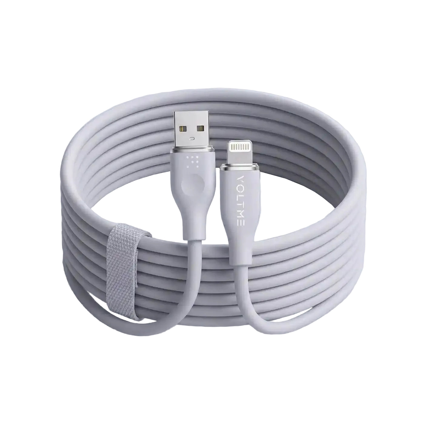 Voltme Powerlink Moss Liquid Silicon Cable USB A to Lightning 3A 1 2M Zinc-Alloy