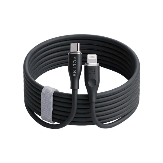 Voltme Powerlink Moss Liquid Silicon Cable Type C to Lightning 3A 1 2M product photo