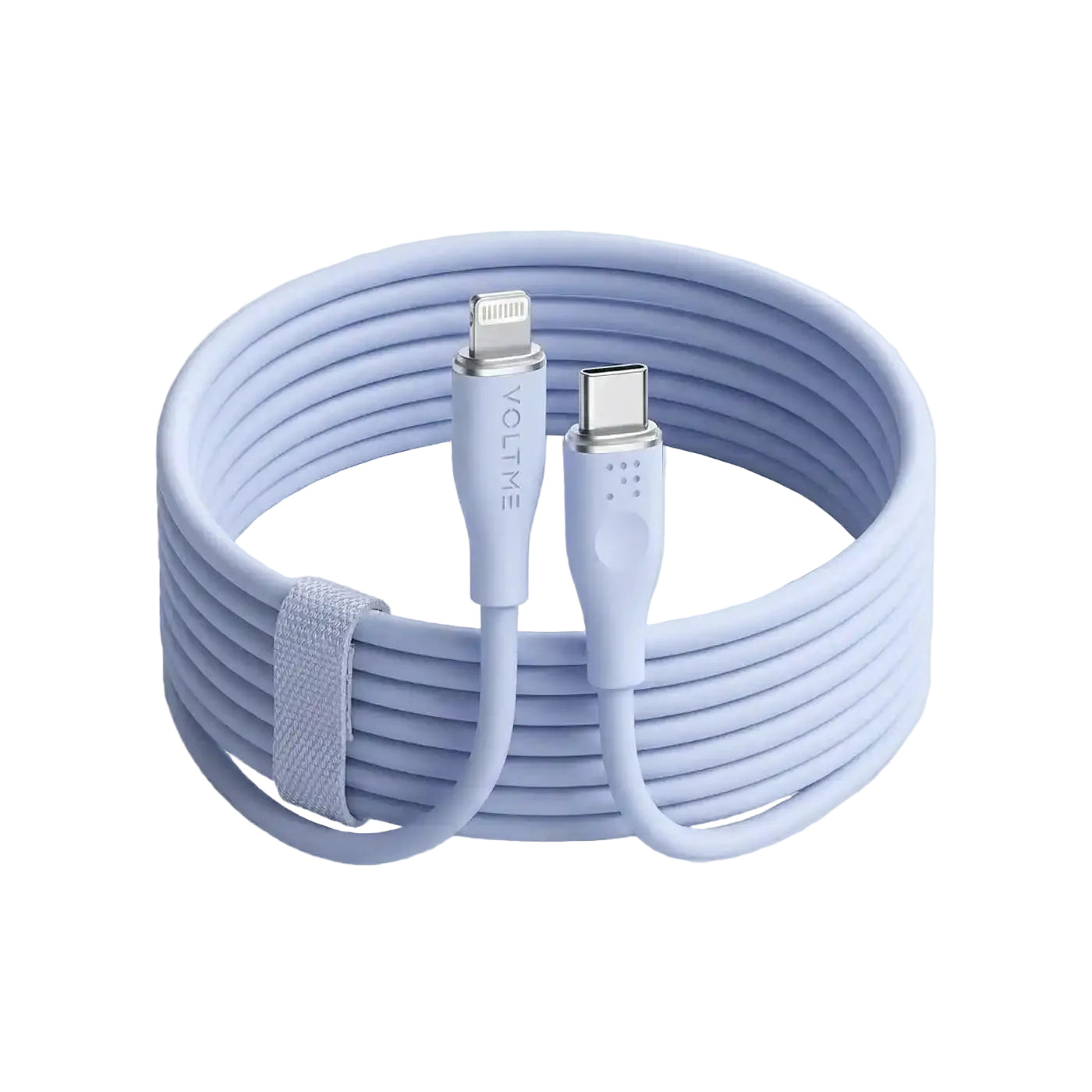 Voltme Powerlink Moss Liquid Silicon Cable Type C to Lightning 3A 1 2M product photo