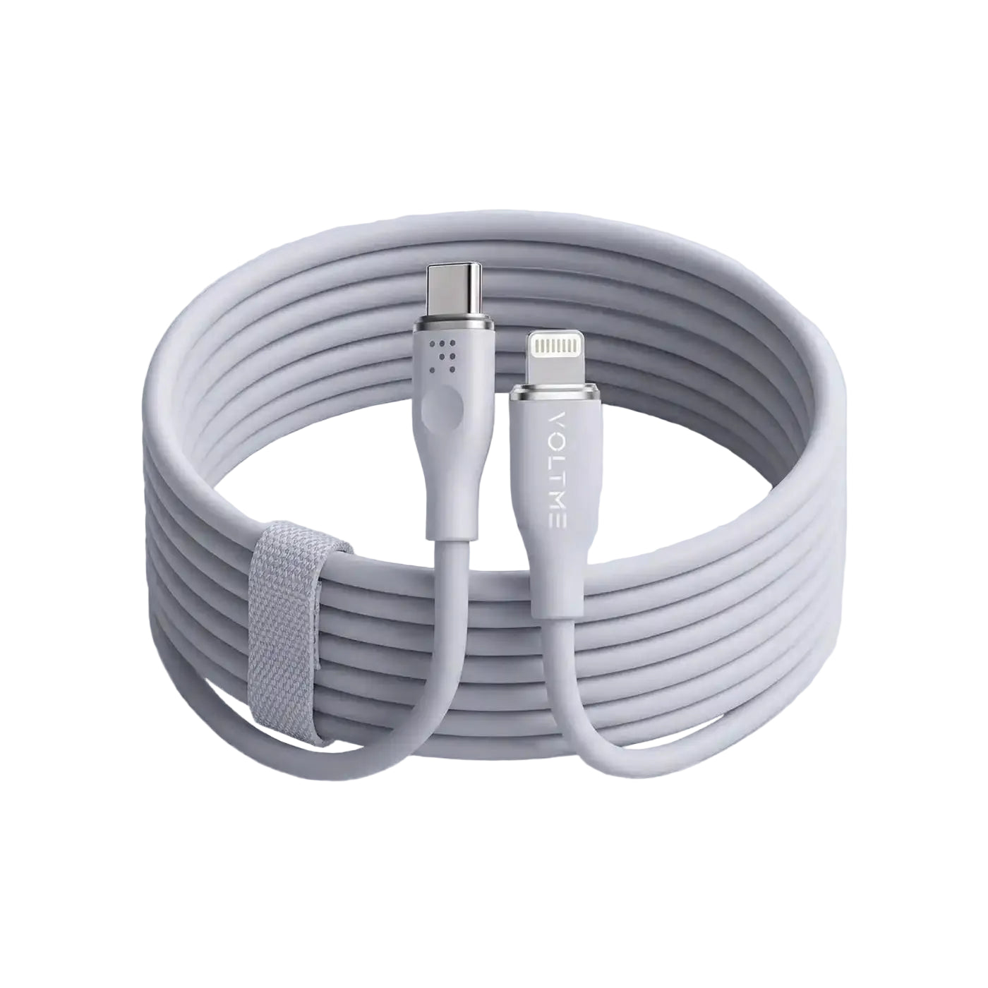 Voltme Powerlink Moss Liquid Silicon Cable Type C to Lightning 3A 1 2M product photo