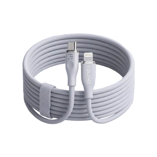 Voltme Powerlink Moss Liquid Silicon Cable Type C to Lightning 3A 1 2M product photo