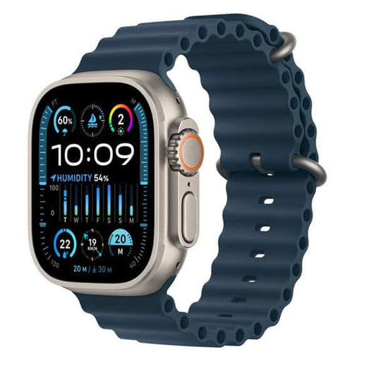 Apple Watch Ultra 2 GPS + Cellular 49mm Titanium Case with Blue Ocean Band product photo