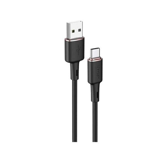 Acefast C2-04 USB-A to USB-C zinc alloy silicone charging data cable product photo