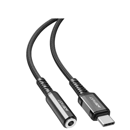 Acefast C1-07 Adapter USB-C to mini jack 3 5mm 18cm black product photo