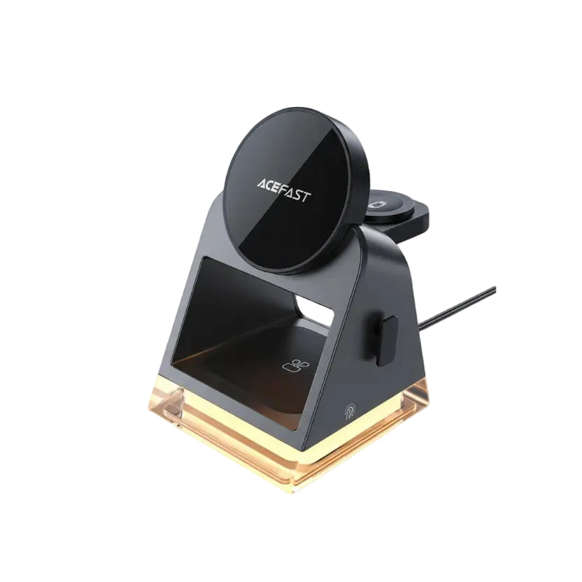 Acefast E17 desktop 3-in-1 wireless charging holder product photo