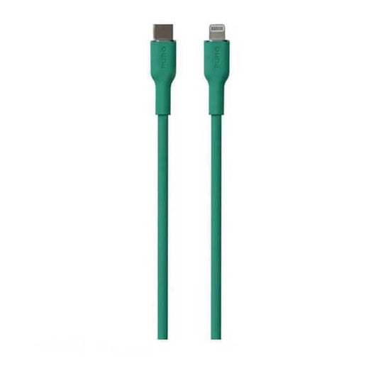 Puro ICON Soft Cable - Cable USB-C to Lightning 1 5 m Green