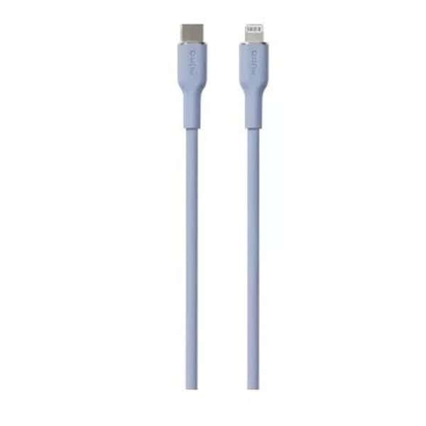 Puro ICON Soft USB-C to Lightning MFi certified 1 5 m Blue product photo
