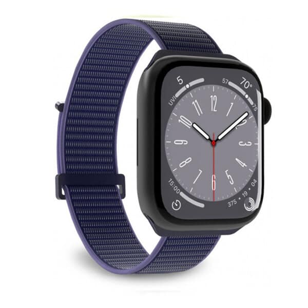 Puro Apple Watch Band 42-49 Mm Nylon Wristband S Blue product photo