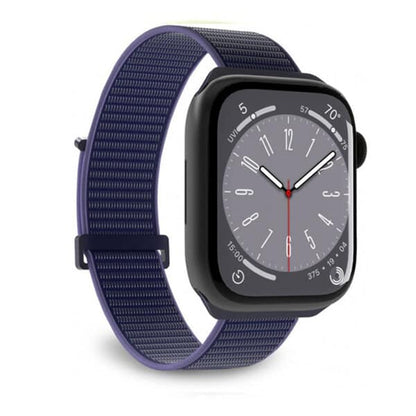 Puro Apple Watch Band 42-49 Mm Nylon Wristband S Blue product photo