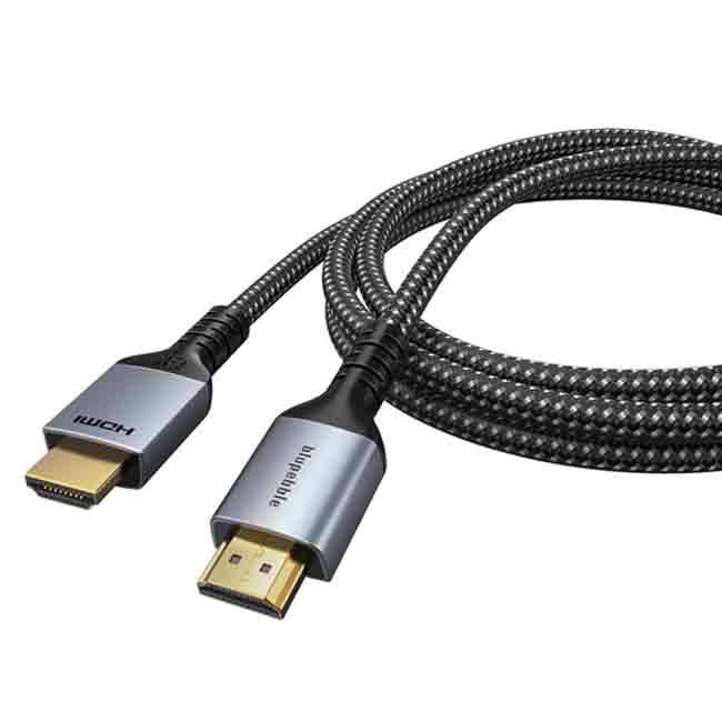 Blupebble 8K Ultra HDMI 2 1 Cable 3M Grey