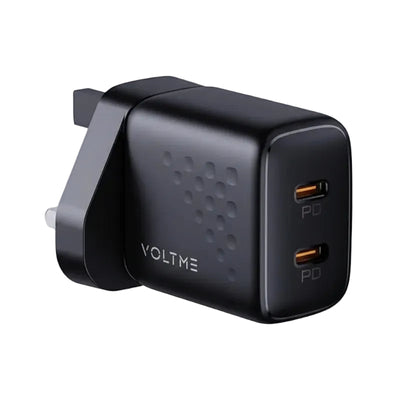 Voltme Revo 20 Duo Lite Wall Charge - Black product photo