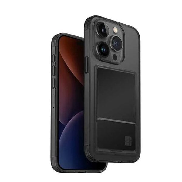 UNIQ iPhone 15 Pro Max SMOKY AIR Fender Protective Case product photo