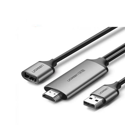 Ugreen USB To HDMI Digital AV Adapter 1 5M GRAY product photo