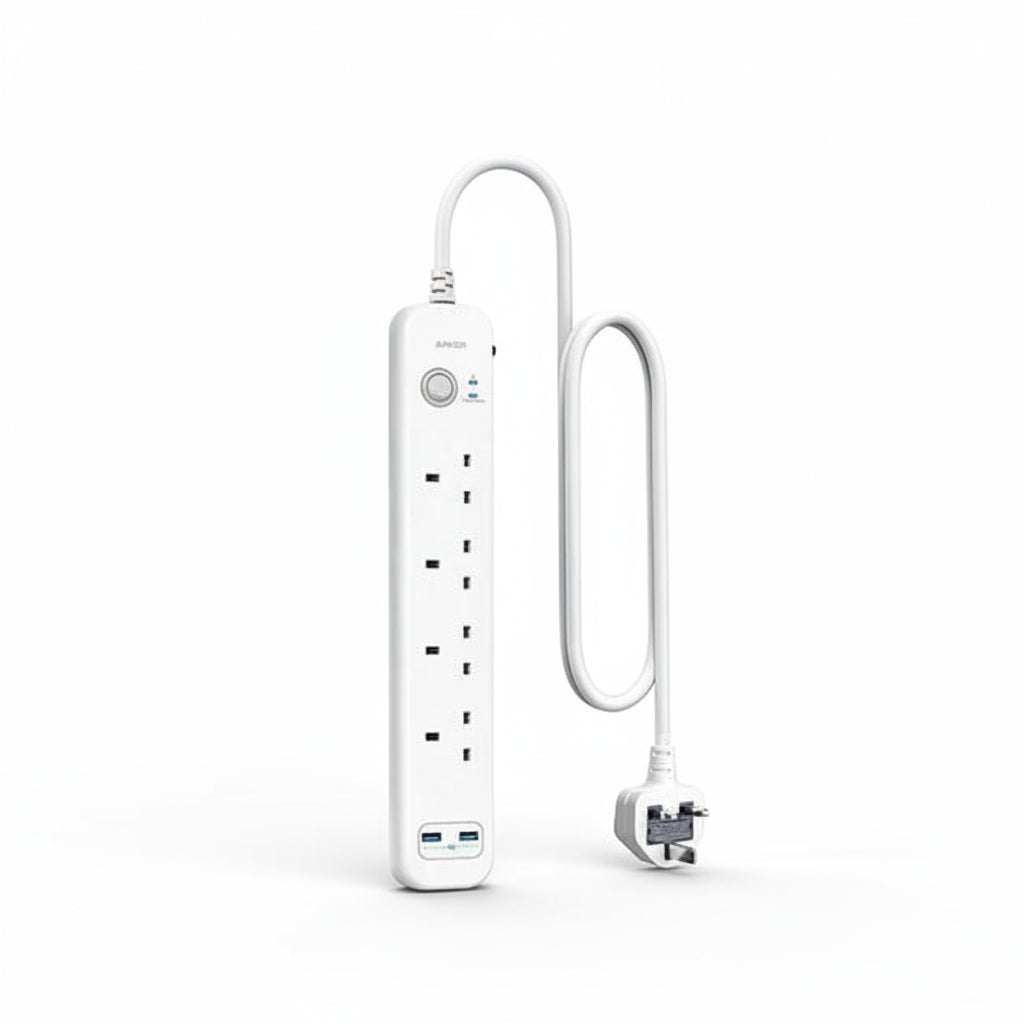 Anker PowerExtend 6-IN-1 USB PowerStrip White charger product photo