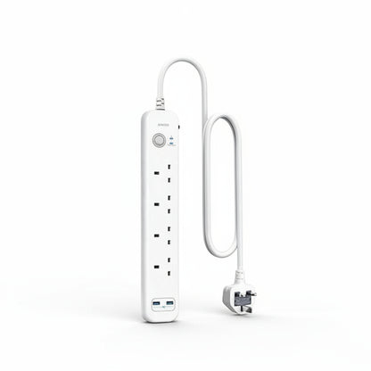 Anker PowerExtend 6-IN-1 USB PowerStrip White charger product photo