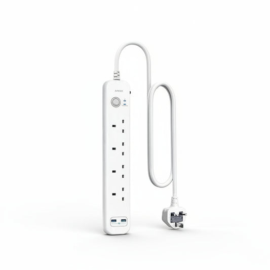 Anker PowerExtend 6-IN-1 USB PowerStrip White charger product photo
