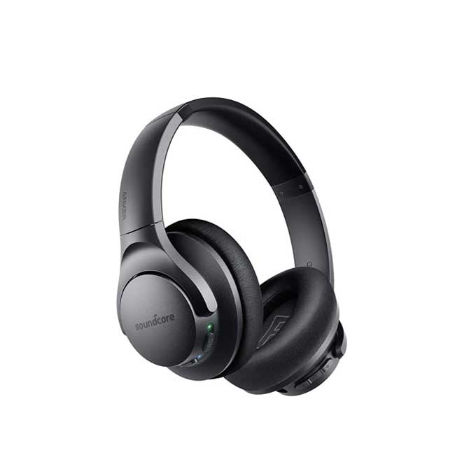 Anker Soundcore Life Q20 Hybrid Active Noise Cancelling Headphones Black product photo