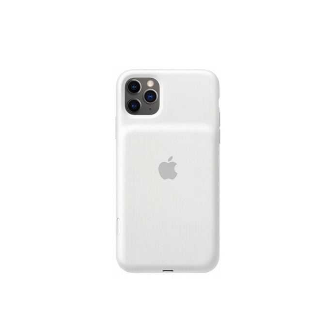 Apple iPhone 11 Pro Max Smart Battery Case with Wireless Charger - White