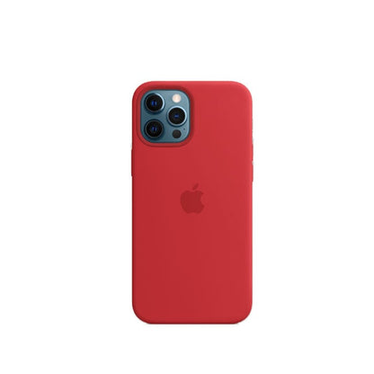 Apple iPhone 12 Pro Silicone Case with MagSafe - Red product photo