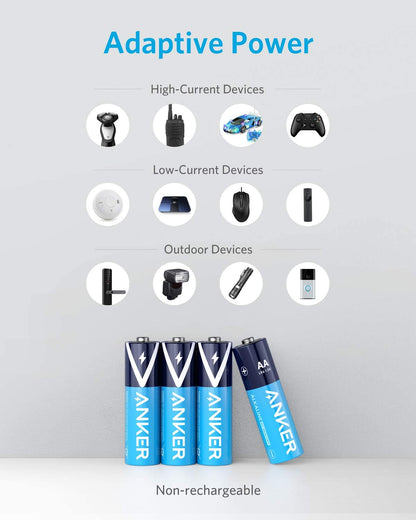 Anker Alkaline AA Batteries 8-Pack power bank product photo