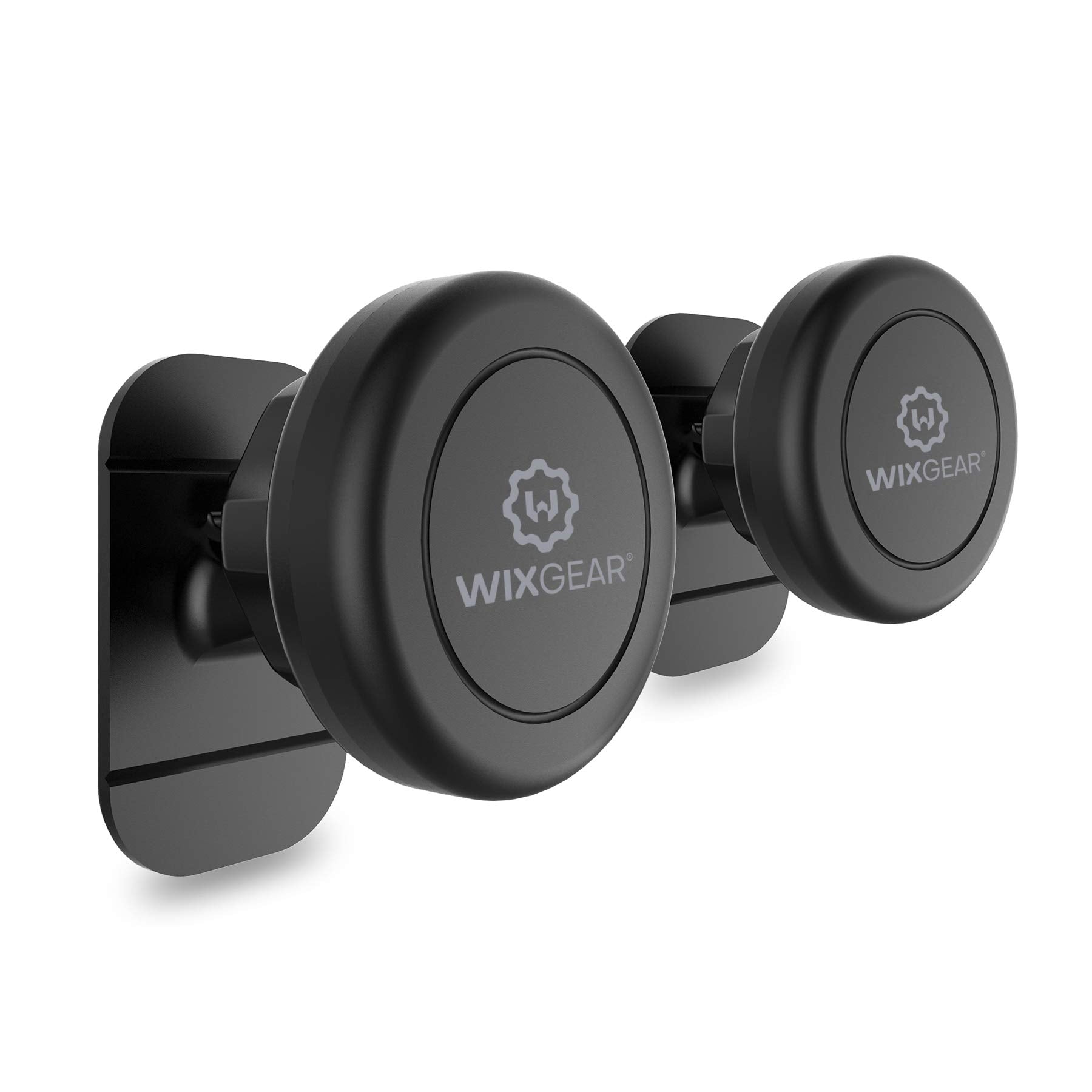 Wizgear Magnetic Stick-On-122 Car Mount-Round product photo