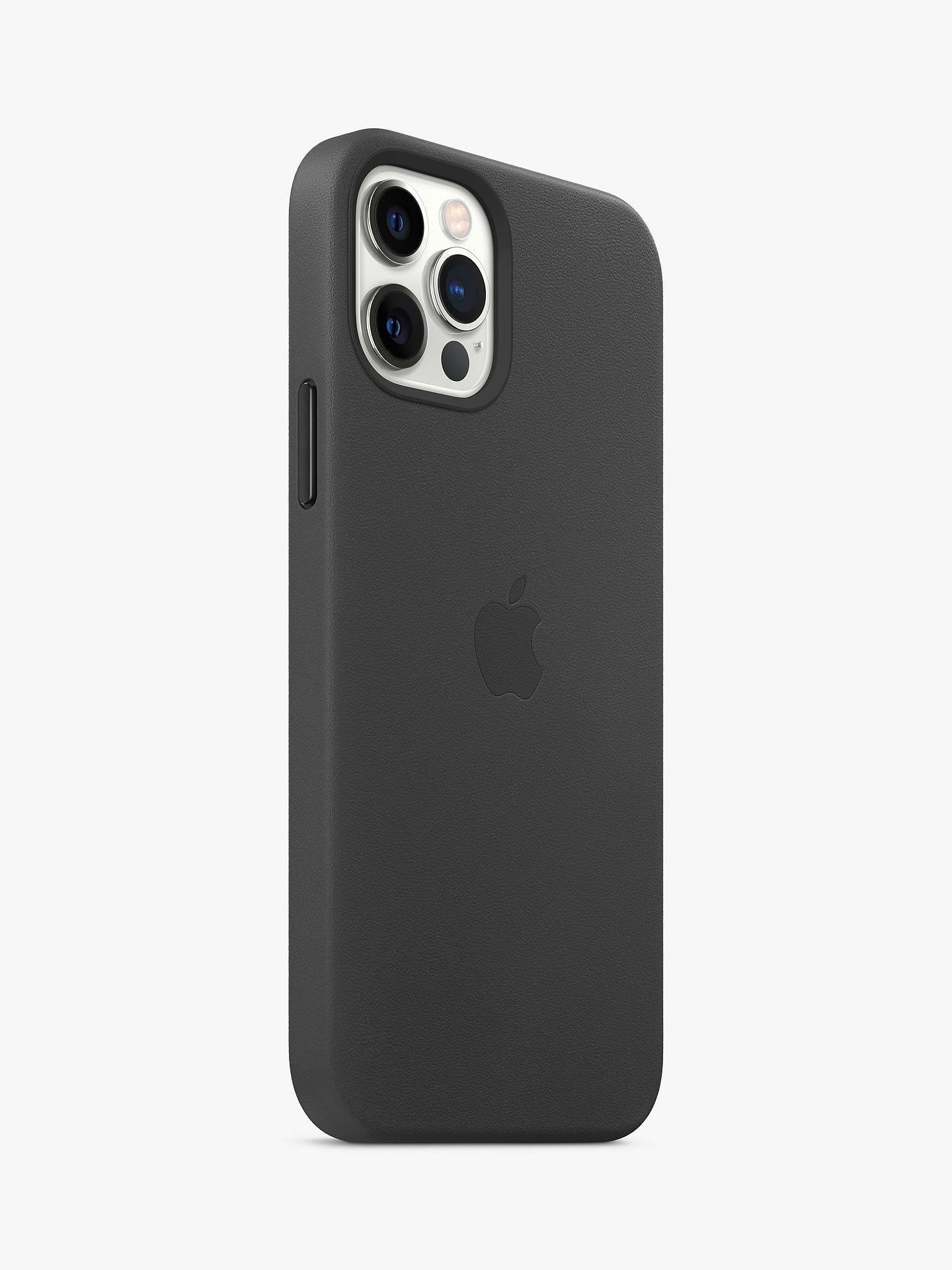 Apple Leather Case with MagSafe for iPhone 12 Pro Max - Black product photo