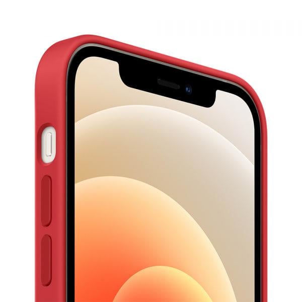 Apple iPhone 12 Pro Silicone Case with MagSafe - Red product photo