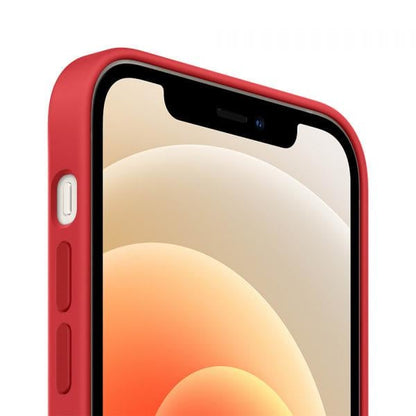 Apple iPhone 12 Pro Silicone Case with MagSafe - Red product photo
