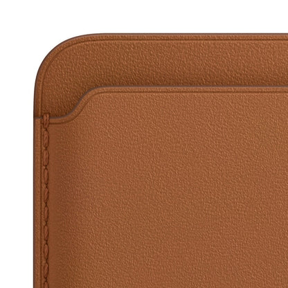 Apple iPhone Leather Wallet + MagSafe-Saddle Brown product photo