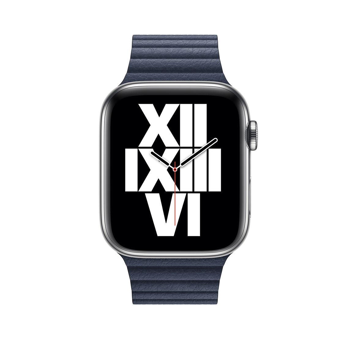 Apple watch 44mm diver blue leather loop - large product photo
