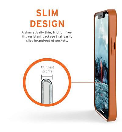 UAG iPhone 12 Pro Max Case Millenium 3 Outback-Orange product image