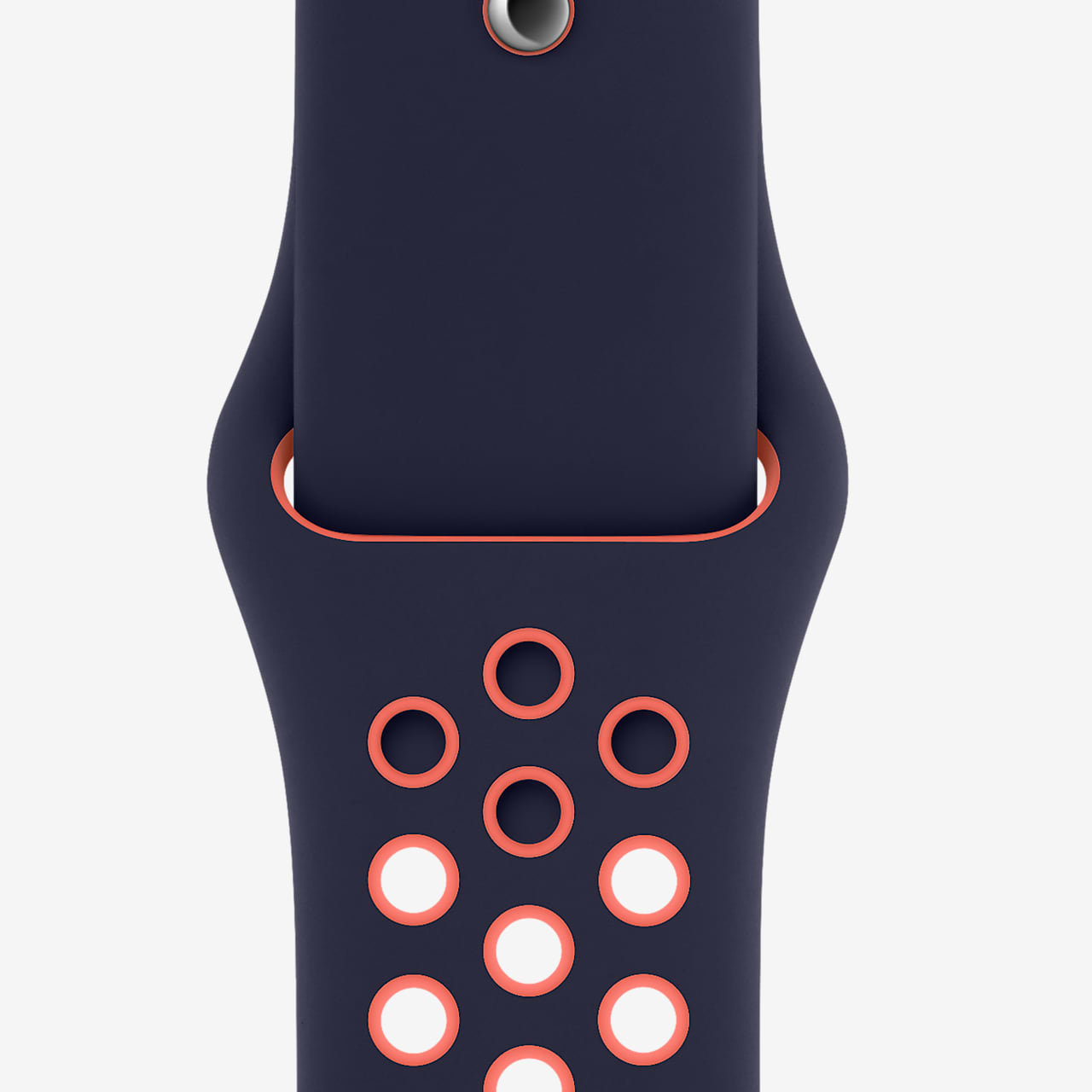 Apple watch strap 40-mm Blue Black Bright Mango Nike Sport Band product photo