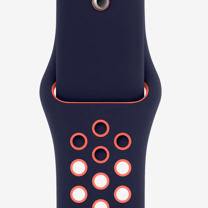 Apple watch strap 40-mm Blue Black Bright Mango Nike Sport Band product photo