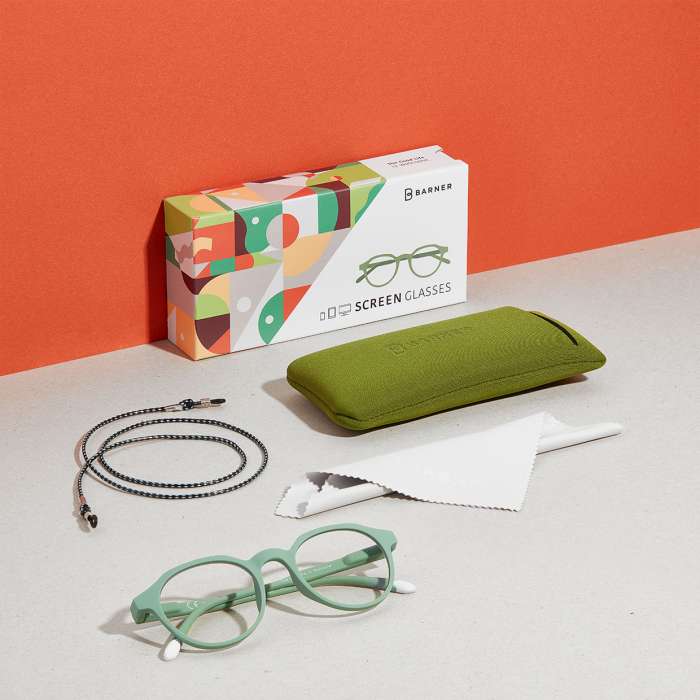 Barner CHAMBERIE Screen Glasses - Military Green product photo