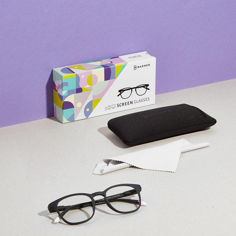 Barner Dalston Screen Glasses - Black Noir product photo