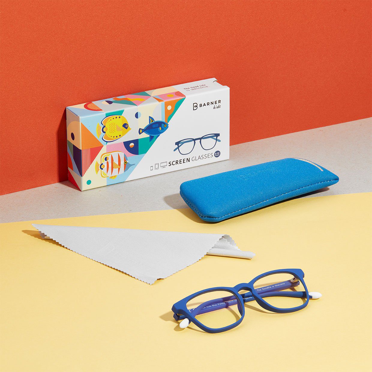 Barner Dalston Screen Glasses - Palace Blue product photo