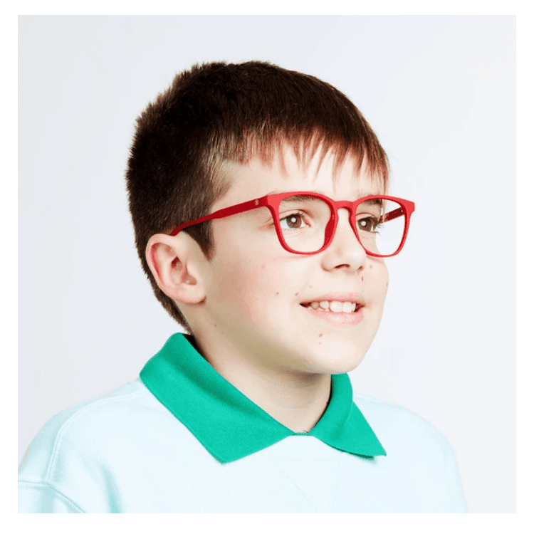 Barner Kids Dalston Screen Glasses - Ruby Red product photo