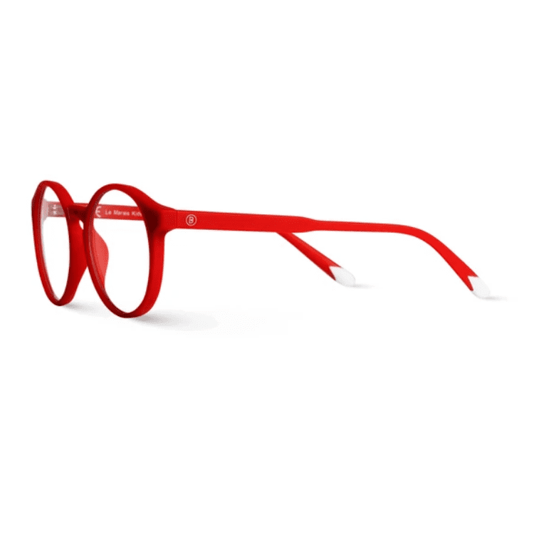 Barner Kids Le Marais Screen Glasses - Ruby Red