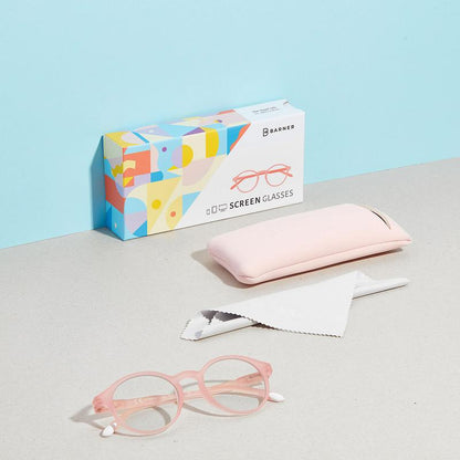 Barner Le Marais Screen Glasses - Dusty Pink product photo