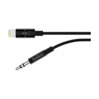 Belkin Lightning & 3 5 mm Audio Cable Connector - Black product photo