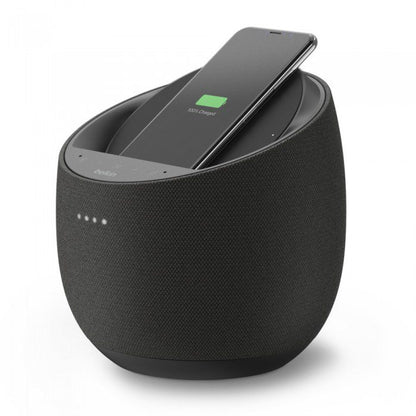 Belkin Soundform Elite Hi-Fi Smart Speaker with Wireless Charger - Black product photo