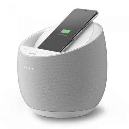 Belkin Soundform Elite Hi-Fi Smart Speaker with Wireless Charger - White