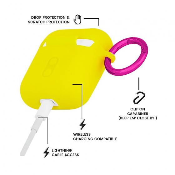 Casemate AirPods Hooks Ups & Neck Strap - Yellow additional product image