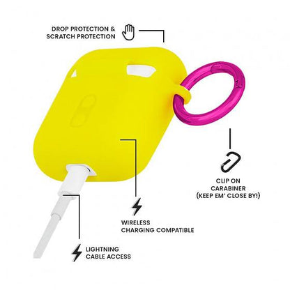 Casemate AirPods Hooks Ups & Neck Strap - Yellow additional product image