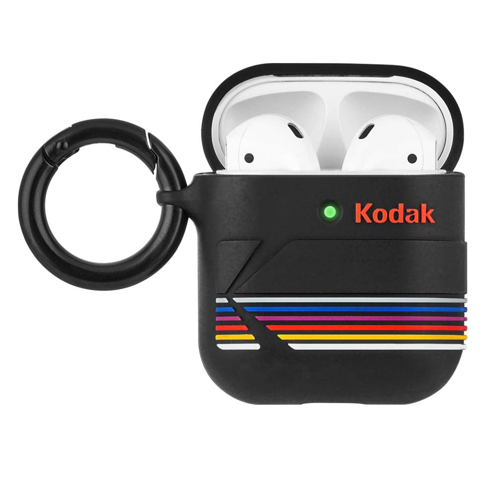 Casemate Kodak AirPods Matte Black - Shiny Black product photo