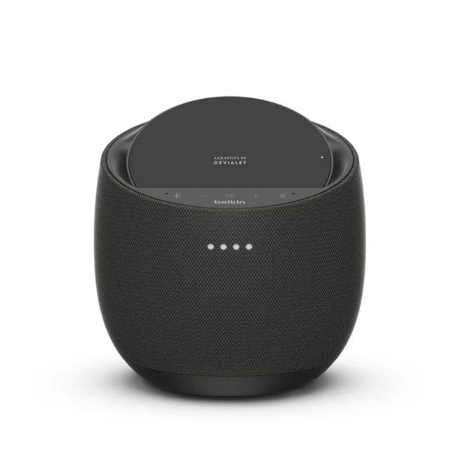 Belkin Soundform Elite Hi-Fi Smart Speaker with Wireless Charger - Black product photo